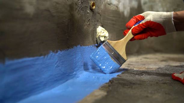 SJ Waterproofing Pros commercial waterproofing team near Holtsville, NY
